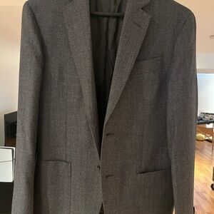 Massimo Dutti Charcoal Blazer